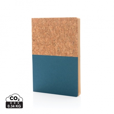 Logo trade corporate gift photo of: A5 cork & kraft notebook