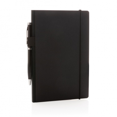 Logotrade promotional gift picture of: A5 deluxe kraft hardcover notebook