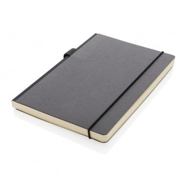 Logo trade promotional merchandise picture of: A5 deluxe kraft hardcover notebook