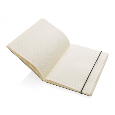 Logotrade promotional giveaway image of: A5 deluxe kraft hardcover notebook