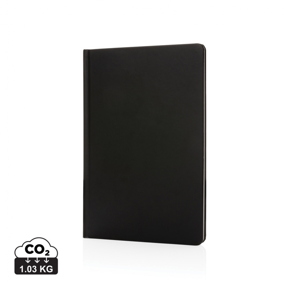 Logo trade corporate gifts image of: A5 Impact stone paper hardcover notebook