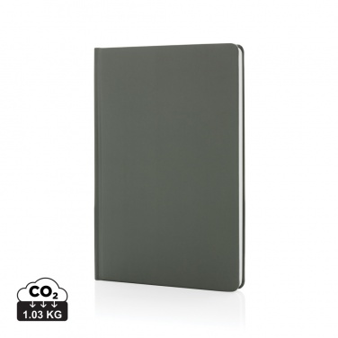 Logo trade promotional gifts image of: A5 Impact stone paper hardcover notebook