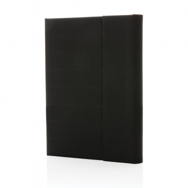 Logo trade promotional giveaways image of: Impact Aware™ A5 notebook with magnetic closure