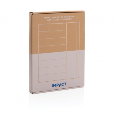 Logotrade corporate gift picture of: Impact Aware™ A5 notebook with magnetic closure