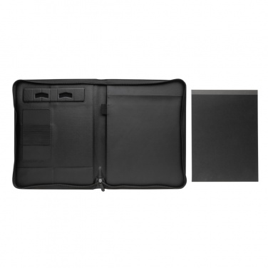 Logo trade promotional item photo of: RCS rPU deluxe tech portfolio with zipper