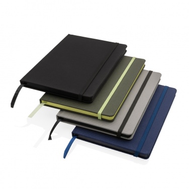 Logo trade promotional giveaway photo of: GRS certified RPET A5 notebook