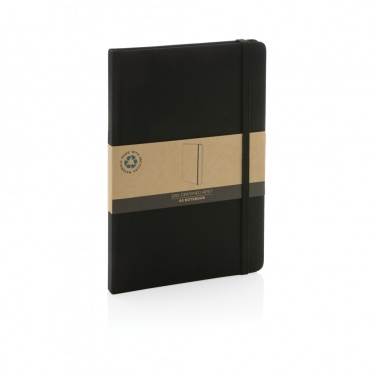 Logo trade promotional gifts picture of: GRS certified RPET A5 notebook