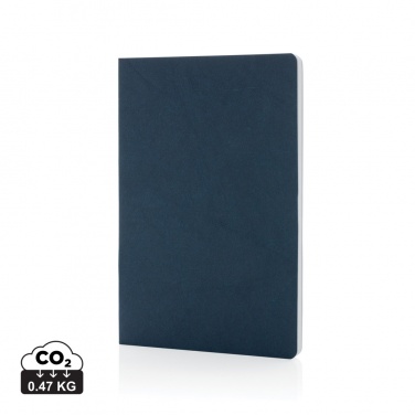 Logo trade business gift photo of: Salton A5 GRS certified recycled paper notebook