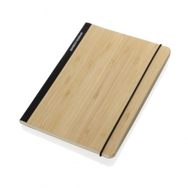 Logo trade promotional giveaways image of: Scribe bamboo A5 Notebook