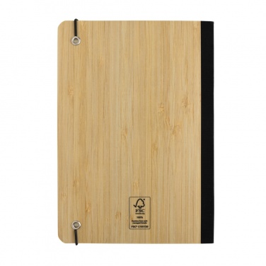 Logotrade business gift image of: Scribe bamboo A5 Notebook