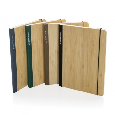 Logotrade promotional merchandise image of: Scribe bamboo A5 Notebook