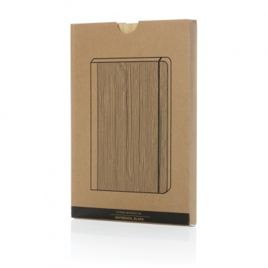 Logotrade promotional merchandise photo of: Scribe bamboo A5 Notebook