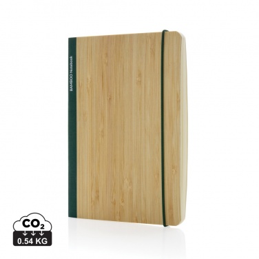 Logotrade business gift image of: Scribe bamboo A5 Notebook