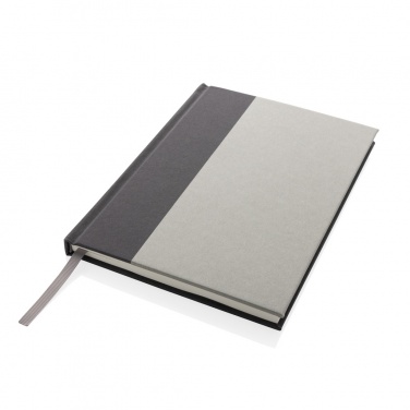 Logotrade promotional item picture of: Words GRS certified RPET & Kraft A5 notebook