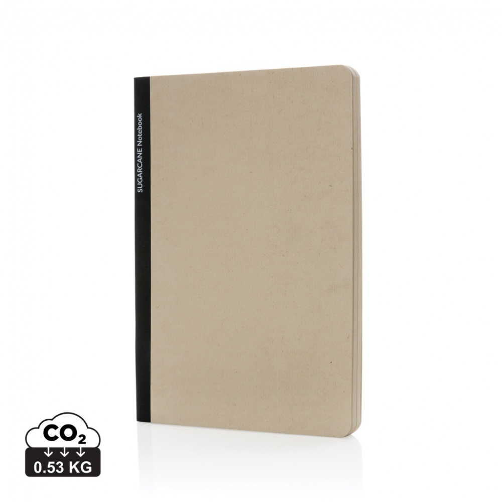 Logotrade promotional product image of: Stylo Sugarcane paper A5 Notebook