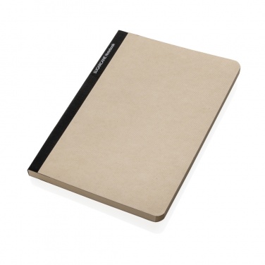 Logo trade corporate gift photo of: Stylo Sugarcane paper A5 Notebook