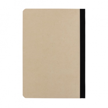 Logotrade promotional item image of: Stylo Sugarcane paper A5 Notebook