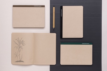 Logo trade corporate gifts picture of: Stylo Sugarcane paper A5 Notebook