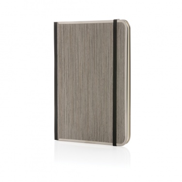 Logo trade corporate gifts picture of: Treeline A5 wooden cover deluxe notebook