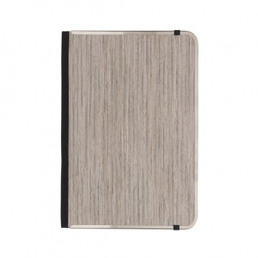 Logotrade promotional giveaway picture of: Treeline A5 wooden cover deluxe notebook