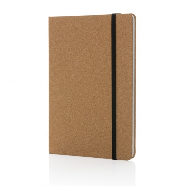 Logo trade corporate gift photo of: Stoneleaf A5 cork and stonepaper notebook