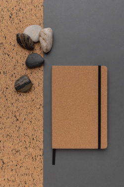 Logotrade business gift image of: Stoneleaf A5 cork and stonepaper notebook