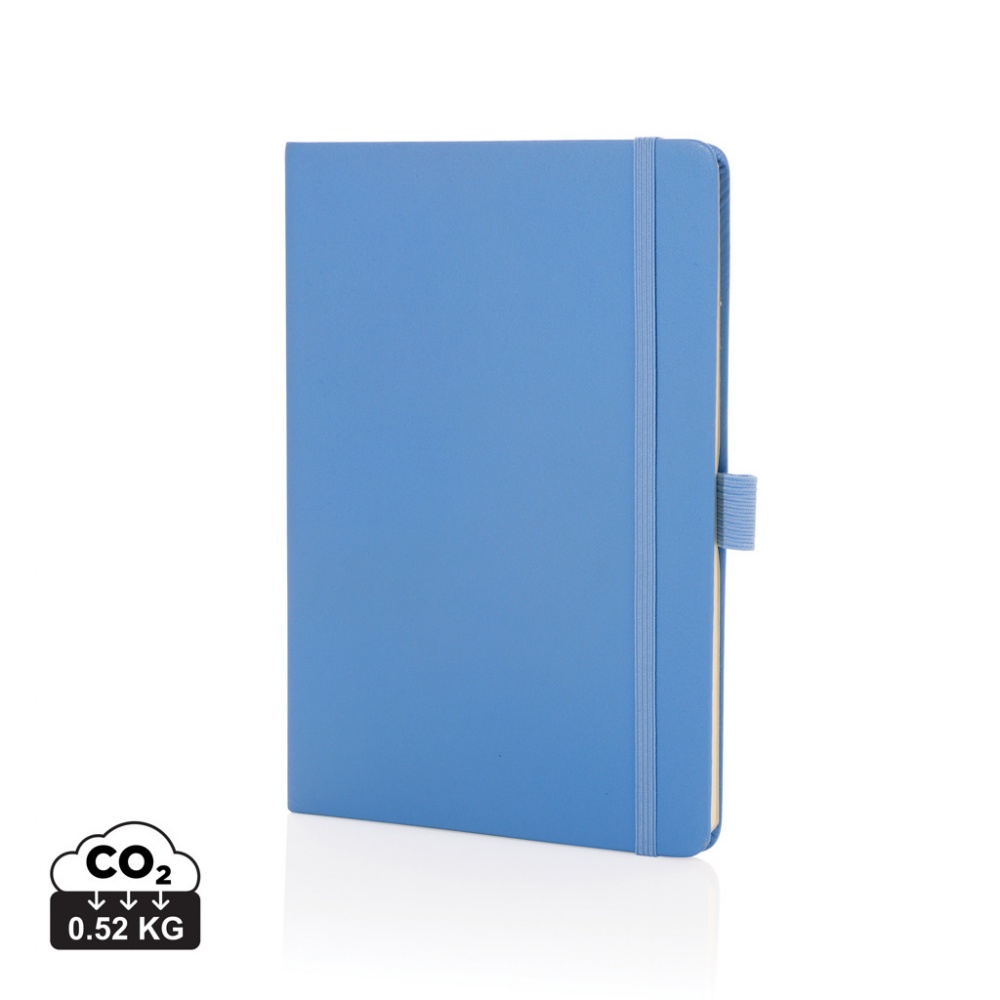 Logo trade advertising product photo of: Sam A5 RCS certified bonded leather classic notebook