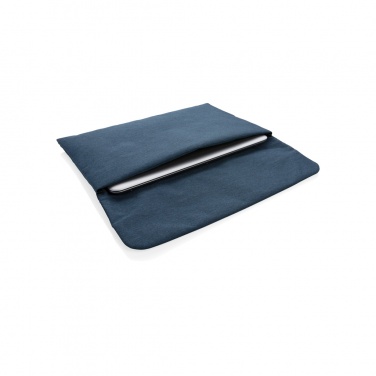 Logo trade promotional merchandise image of: Magnetic closing 15.6" Laptop sleeve PVC free