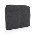 Laluka AWARE™ recycled cotton 15.6 inch laptop sleeve, anthracite