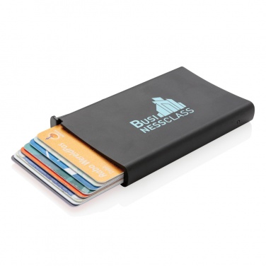 Logo trade promotional merchandise image of: Standard aluminium RFID cardholder