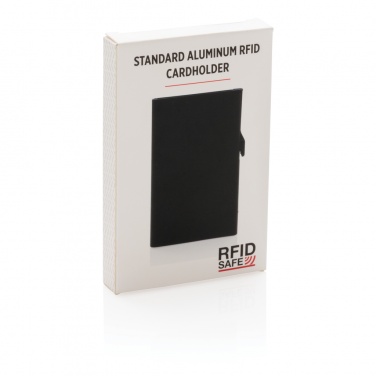 Logotrade advertising product image of: Standard aluminium RFID cardholder