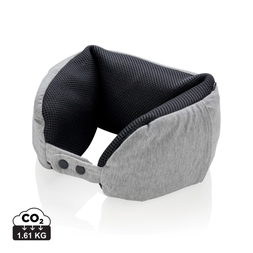 Logo trade promotional giveaway photo of: Deluxe microbead travel pillow