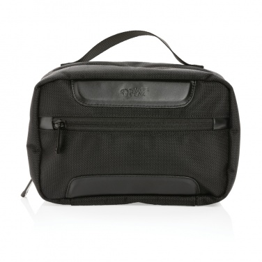 Logotrade promotional item picture of: Swiss Peak AWARE™ RPET Voyager toiletry bag