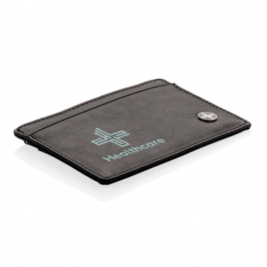 Logo trade promotional giveaways image of: RFID anti-skimming card holder