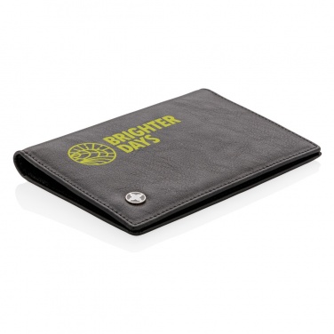 Logotrade promotional giveaway image of: RFID anti-skimming passport holder