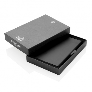 Logo trade promotional products image of: C-Secure aluminium RFID card holder