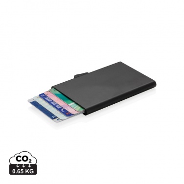 Logo trade promotional gift photo of: C-Secure aluminium RFID card holder