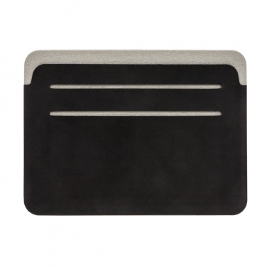 Logo trade business gifts image of: Quebec RFID safe cardholder