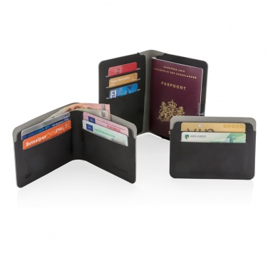 Logo trade promotional merchandise photo of: Quebec RFID safe cardholder