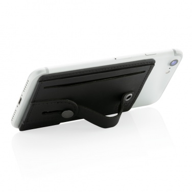 Logo trade advertising products image of: 3-in-1 Phone Card Holder RFID