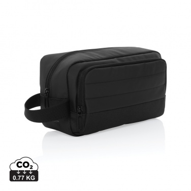 Logo trade corporate gifts picture of: Armond AWARE™ RPET toiletry bag