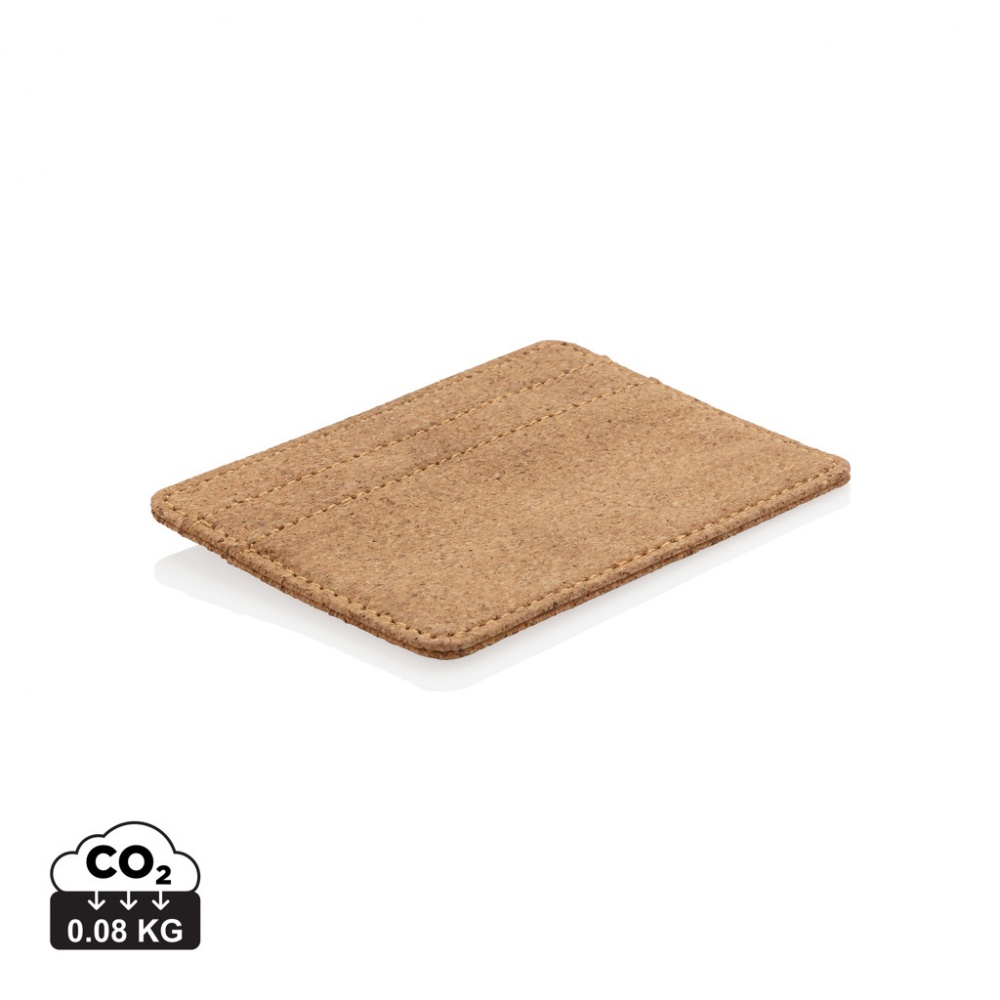 Logotrade promotional gift picture of: Cork secure RFID slim wallet