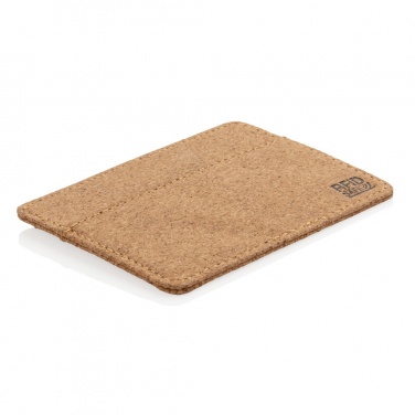 Logotrade promotional gift image of: Cork secure RFID slim wallet