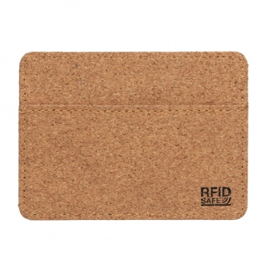 Logo trade advertising product photo of: Cork secure RFID slim wallet