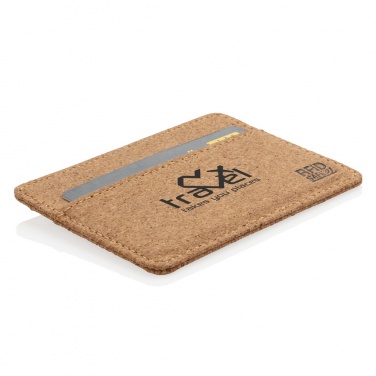 Logotrade advertising product image of: Cork secure RFID slim wallet