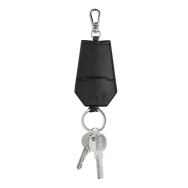 Logotrade promotional giveaway picture of: SP Tula RCS certified recycled PU key holder and pen set