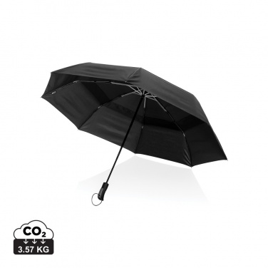 Logotrade promotional giveaway image of: Swiss Peak Aware™ Tornado 27” pocket storm umbrella