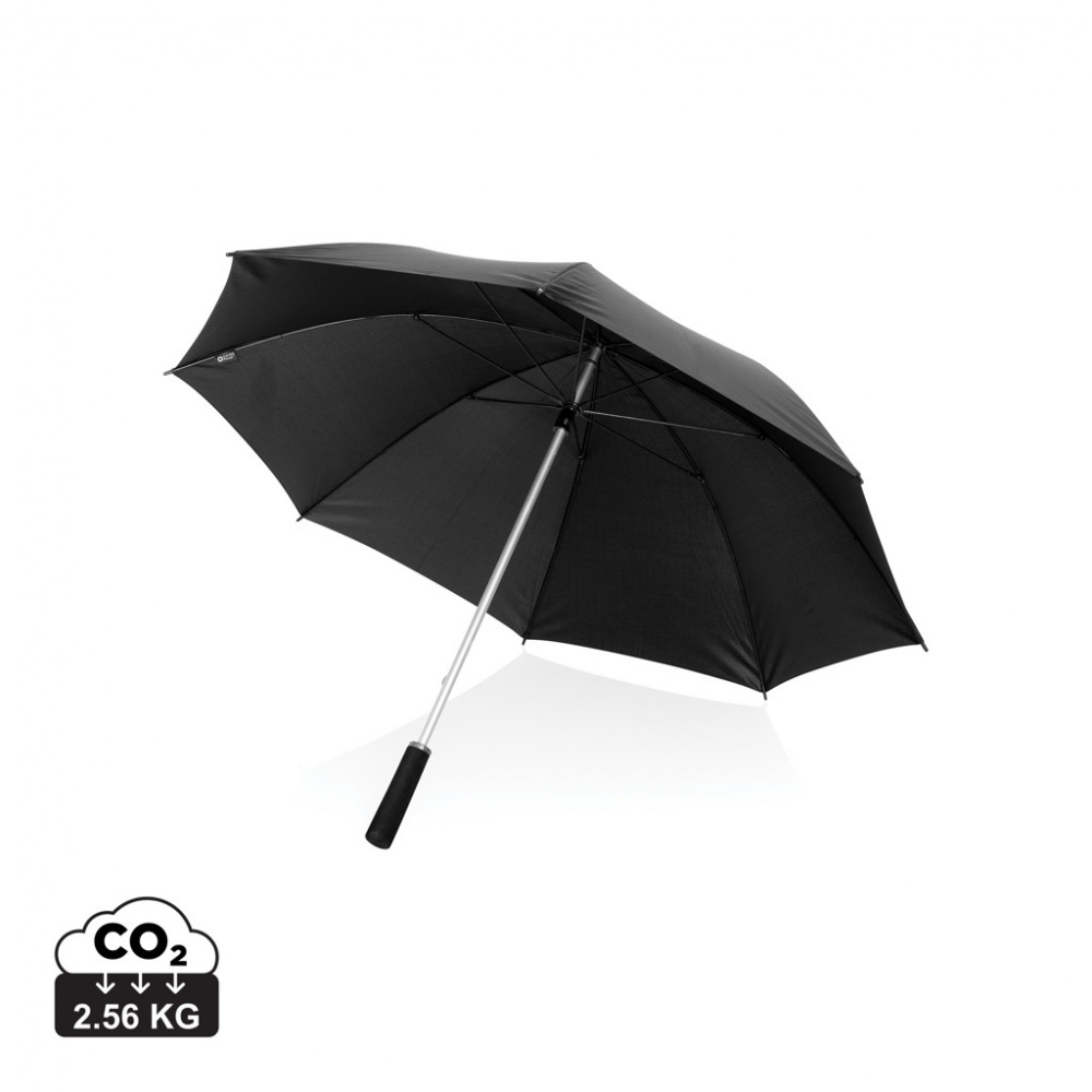 Logotrade corporate gifts photo of: Swiss Peak Aware™ Ultra-light manual 25” Alu umbrella