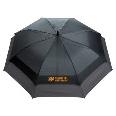 Logo trade promotional products image of: Swiss Peak AWARE™ 23" to 27" expandable umbrella