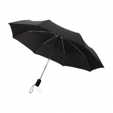 Logo trade promotional merchandise picture of: Swiss Peak AWARE™ Traveller 21” automatic umbrella